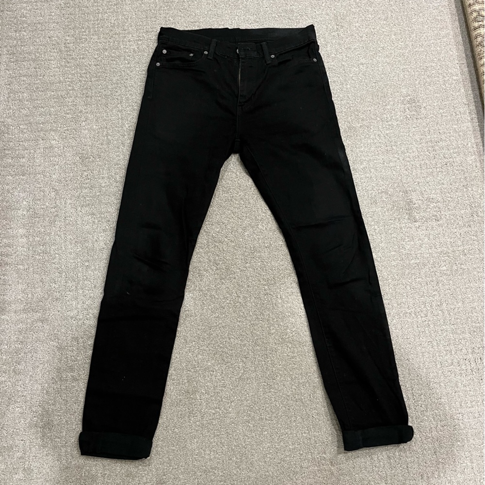 Levi 510 Black Jeans